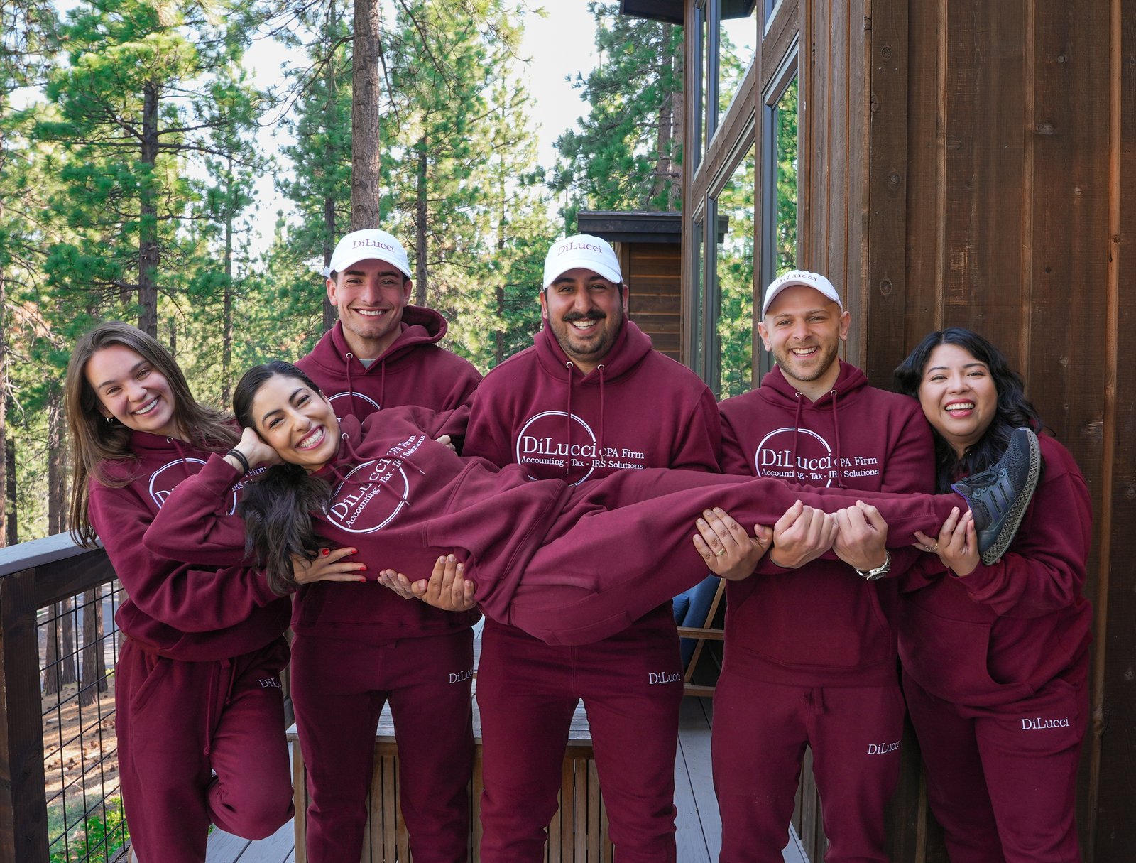 DiLucci Team Retreat Swag — LGP project