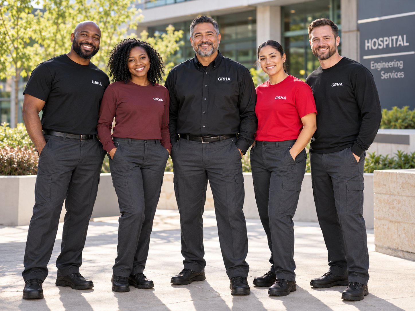 GRHA Hospital Engineering Uniforms — LGP project