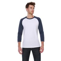 Men's CVC Three-Quarter Sleeve Raglan Thumbnail
