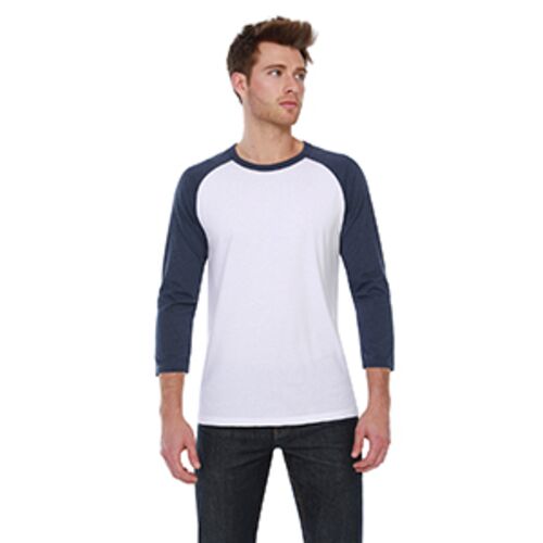 Men's CVC Three-Quarter Sleeve Raglan Thumbnail
