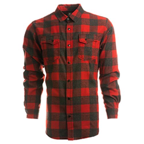 Men's Snap-Front Flannel Shirt Thumbnail