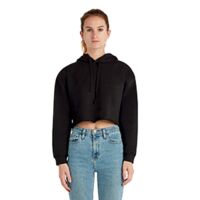 Ladies' Cropped Fleece Hoodie Thumbnail