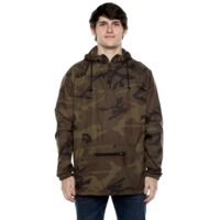 Unisex Nylon Packable Pullover Anorak Jacket Thumbnail