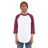 Adult Three-Quarter Sleeve Raglan T-Shirt Thumbnail