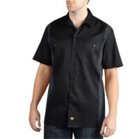 Men's Two-Tone Short-Sleeve Work Shirt Thumbnail