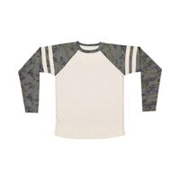 Men's Gameday Mash-Up Long Sleeve Fine Jersey T-Shirt Thumbnail