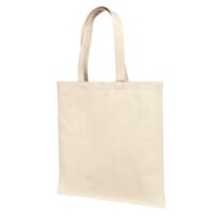 Cotton Canvas Tote Bag With Self Fabric Handles Thumbnail