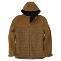 Men's Pinnacle Puffer Body Softshell Hooded Jacket Thumbnail