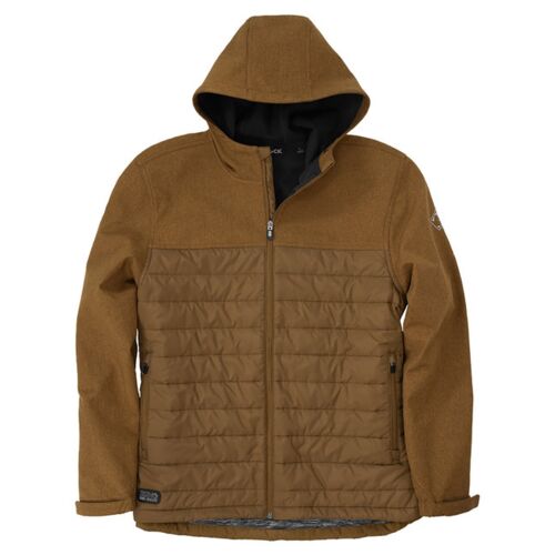 Men's Pinnacle Puffer Body Softshell Hooded Jacket Thumbnail