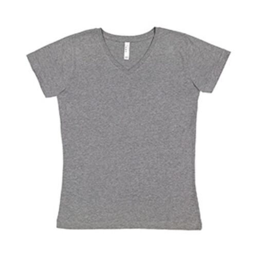 Ladies' V-Neck Fine Jersey T-Shirt Thumbnail