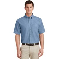 Short Sleeve Value Denim Shirt Thumbnail