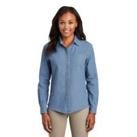 Women's Long Sleeve Value Denim Shirt Thumbnail