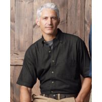 Men's Denim Short Sleeve Shirt Thumbnail