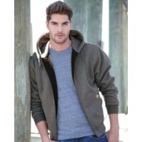 Men's Crossfire Heavyweight Power Fleece Hooded Jacket with Thermal Lining Thumbnail