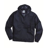 Unisex Packable Half-Zip Hooded Pullover Jacket Thumbnail