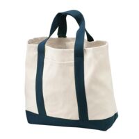 Ideal Twill Two Tone Shopping Tote Thumbnail