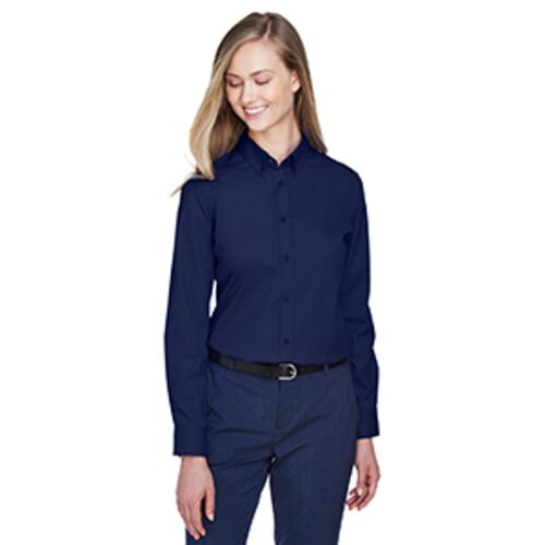 Ladies' Operate Long-Sleeve Twill Shirt Thumbnail