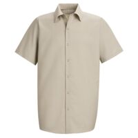 Men's Specialized Short Sleeve Pocketless Work Shirt Thumbnail