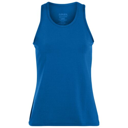 Girls' Polyester Spandex Racer Tank Thumbnail