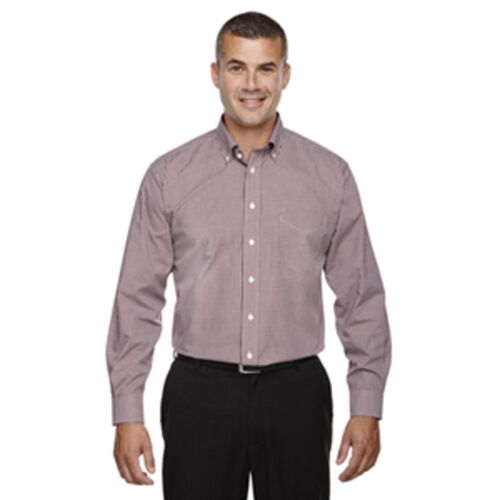 Men's Crown Collection® Gingham Check Woven Shirt Thumbnail