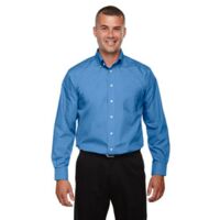 Men's Crown Collection® Tall Solid Broadcloth Woven Shirt Thumbnail