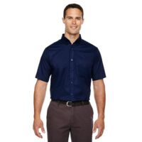 Men's Tall Optimum Short-Sleeve Twill Shirt Thumbnail