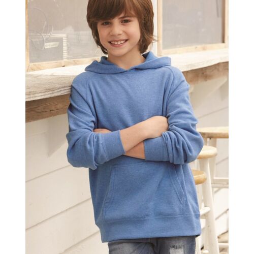 Youth Lightweight Special Blend Raglan Hooded Sweatshirt Thumbnail