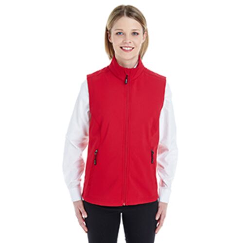 Ladies' Cruise Two-Layer Fleece Bonded Soft Shell Vest Thumbnail