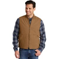 Washed Duck Cloth Vest Thumbnail