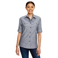 Ladies' Chambray Woven Shirt Thumbnail