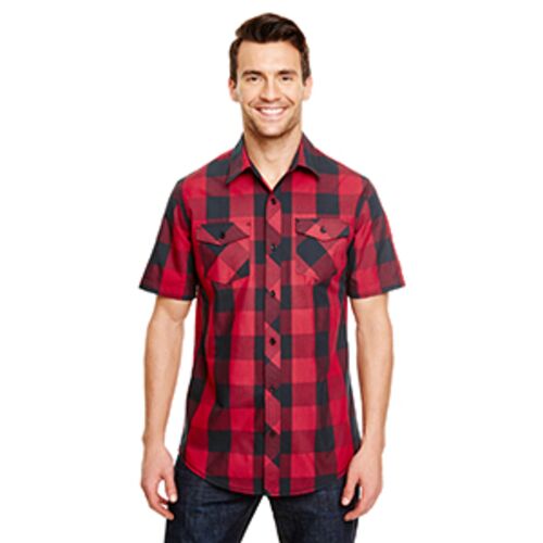 Men's Buffalo Plaid Woven Shirt Thumbnail