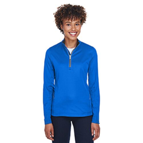 Ladies' Cool & Dry Sport Quarter-Zip Pullover Thumbnail