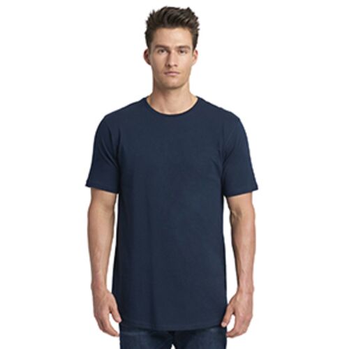 Men's Cotton Long Body Crew Thumbnail