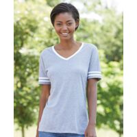 Women's Varsity Triblend V-Neck T-Shirt Thumbnail