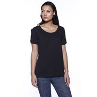 Ladies' CVC Twist Sleeve Top Thumbnail