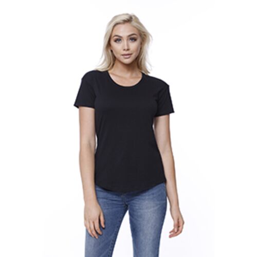 Ladies' CVC Melrose High Low T-shirt Thumbnail
