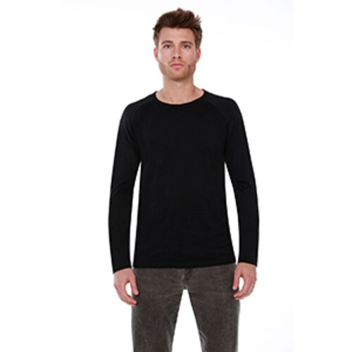 Men's CVC Long-Sleeve Raglan Thumbnail