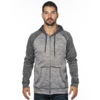 Men's Performance Raglan Full-Zip Sweatshirt Thumbnail