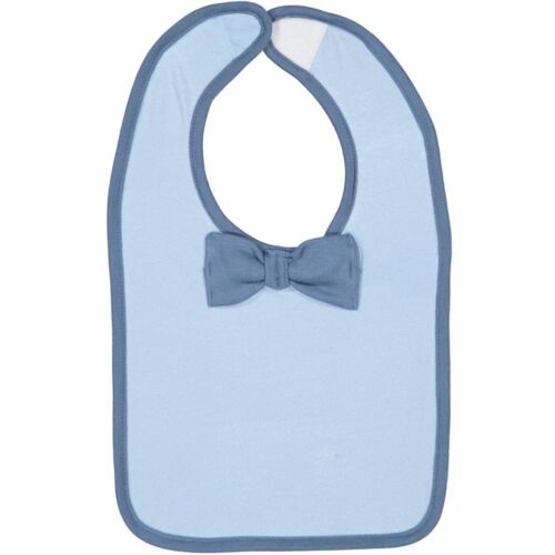 Infant Baby Rib Bow Tie Bib Thumbnail