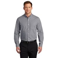 Broadcloth Gingham Easy Care Shirt Thumbnail