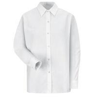 Women's Long Sleeve Specialized Pocketless Poplin Work Shirt Thumbnail