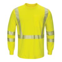 Men's Tall Hi-Visibility Lightweight Long Sleeve T-Shirt Thumbnail