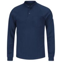 Men's Long Sleeve Henley Shirt- CoolTouch®2 Thumbnail