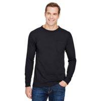 Unisex USA Made Long-Sleeve Pocket T-Shirt Thumbnail