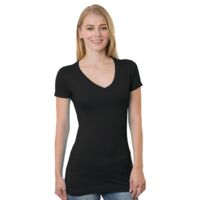 Ladies' USA Made V-Neck T-Shirt Thumbnail