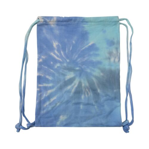 Swirl Tie-Dyed Drawstring Bag Thumbnail