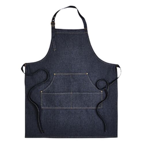 Unisex Jeans Stitch Denim Bib Apron Thumbnail