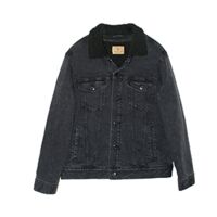 Unisex Sherpa-Lined Denim Jacket Thumbnail