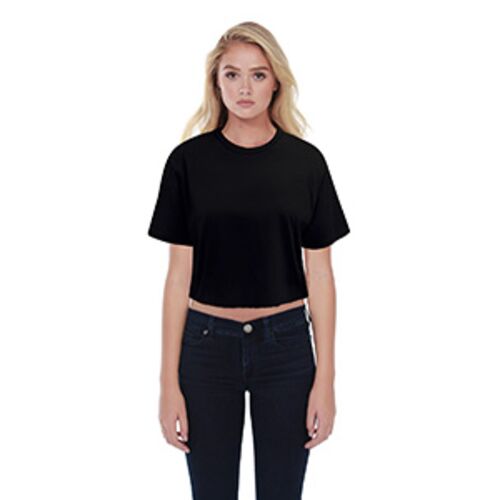 Ladies' Crop Boyfriend T-Shirt Thumbnail