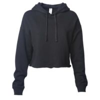 Women’s Lightweight Cropped Hooded Sweatshirt Thumbnail